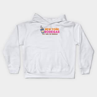 NYC Runs On Bodegas Kids Hoodie